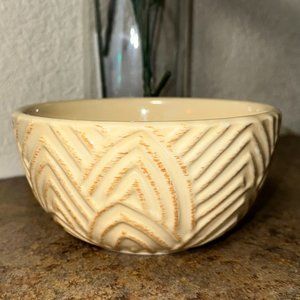 Laurie Gates MCM Stone Ware Pottery 6" Bowl